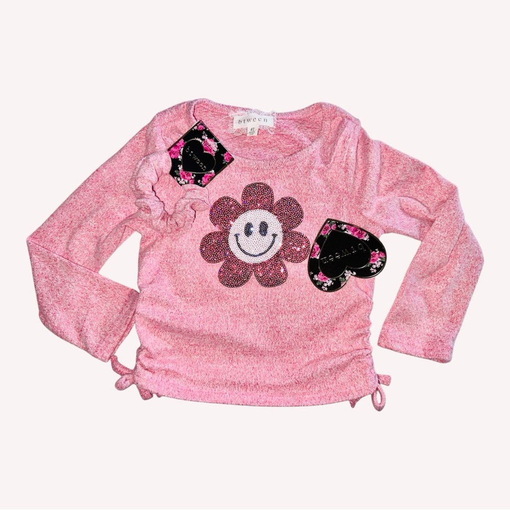 NWT Toddler Shirt with matching Scrunchie